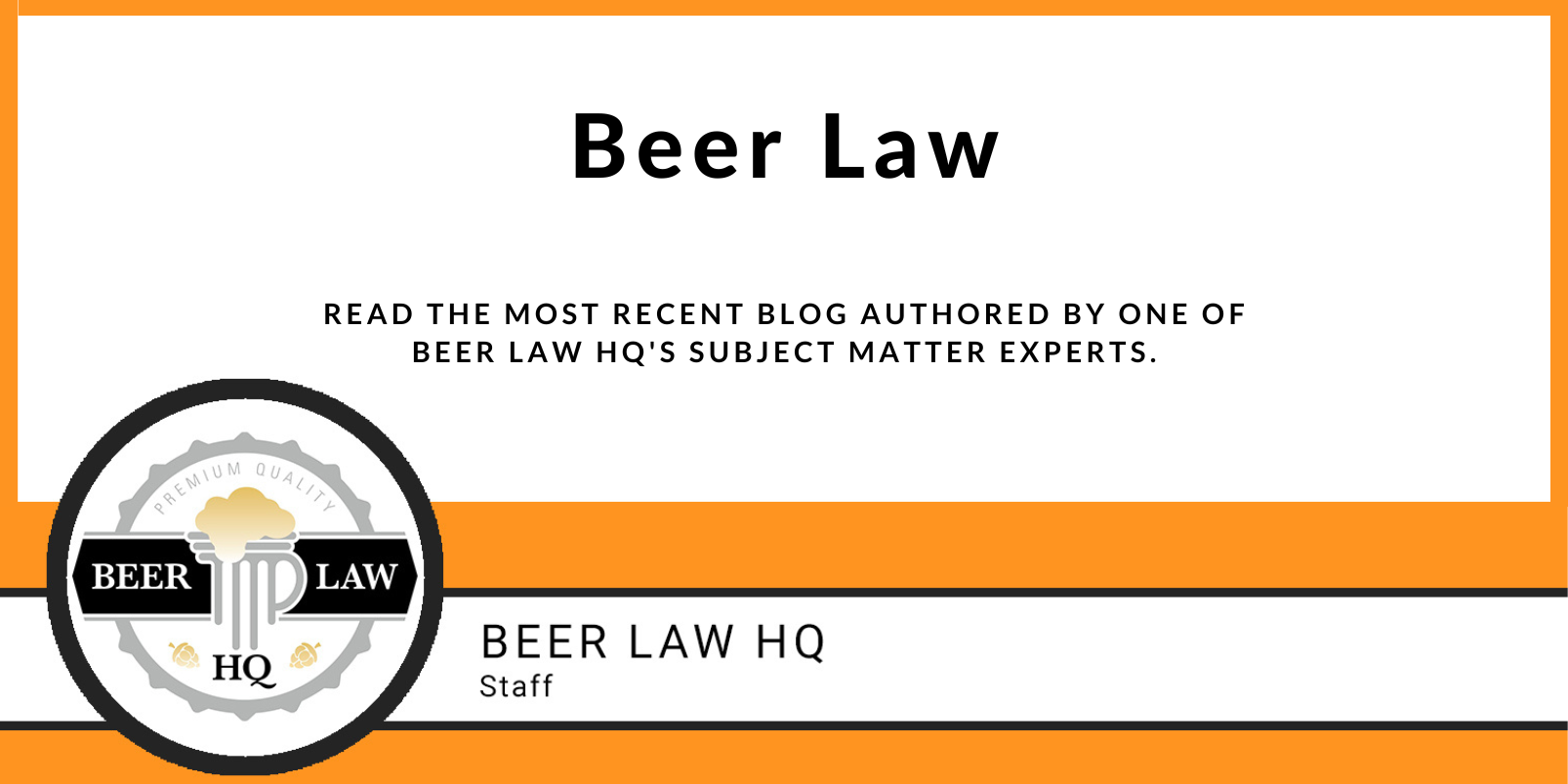 The Anatomy of Beer Law